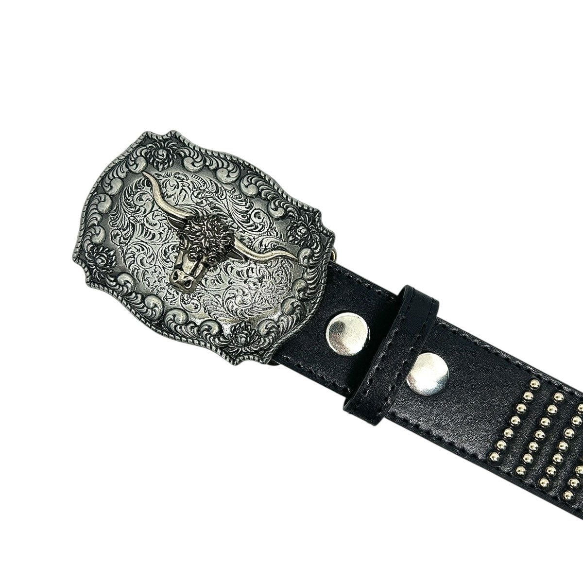 Loosey Interchangable Buckle Belt - Black image 3