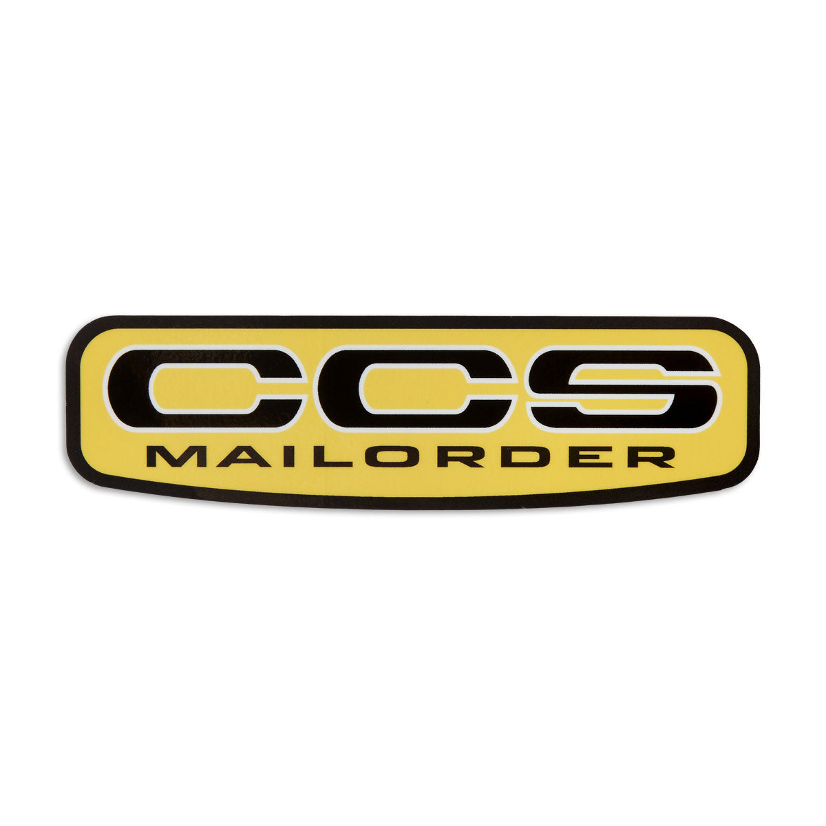 CCS Mailorder Sticker - Yellow - 4.5