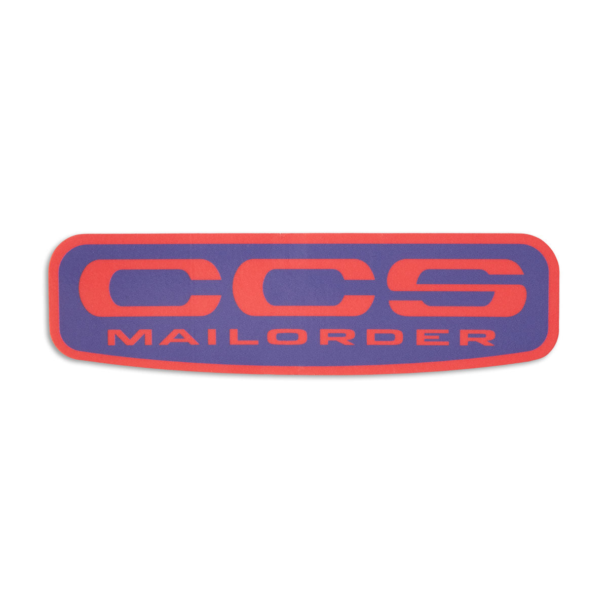 CCS Mailorder Sticker - Purple/Orange - 4.5