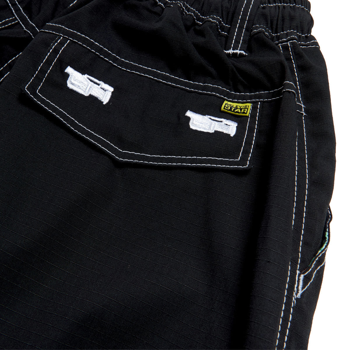 Televisi Star VX1 Cargo Shorts - Black image 4