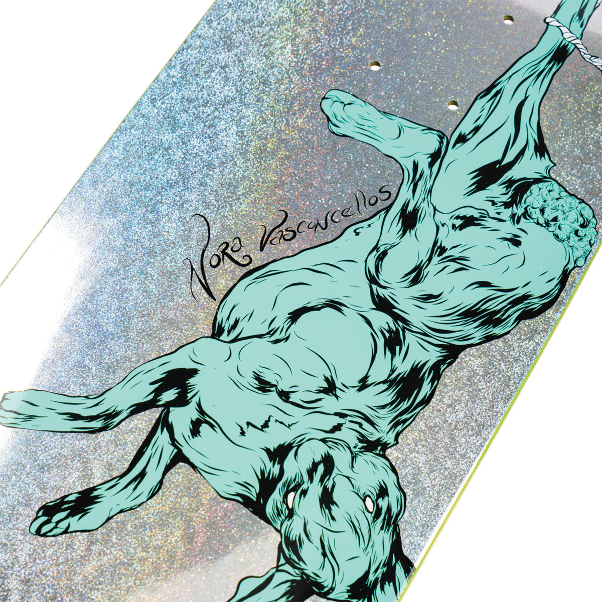 Welcome Fairy Tale Nora Vasconcellos On Sphynx Skateboard Complete - Glitter Prism Foil - 8.80