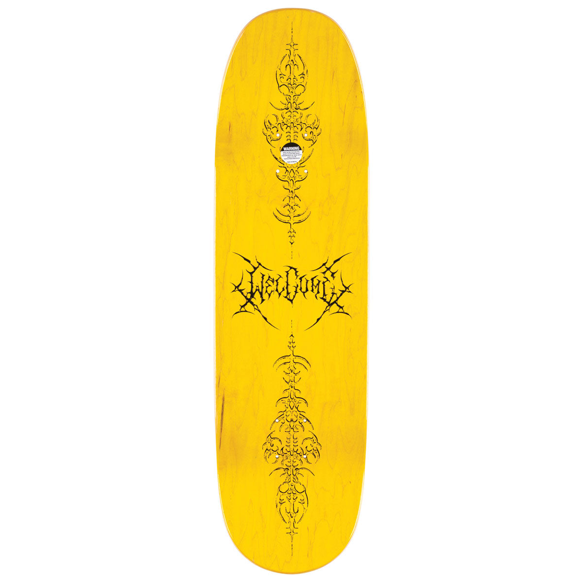 Welcome Flail Ryan Reyes On Baculus 2.0 Skateboard Deck - Green/Gold Foil - 9.00