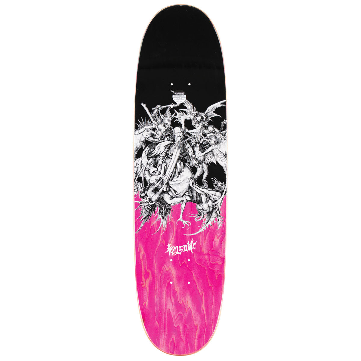 Welcome Spear On Son Of Boline Skateboard Complete - Teal Stain/Prism Foil - 8.80