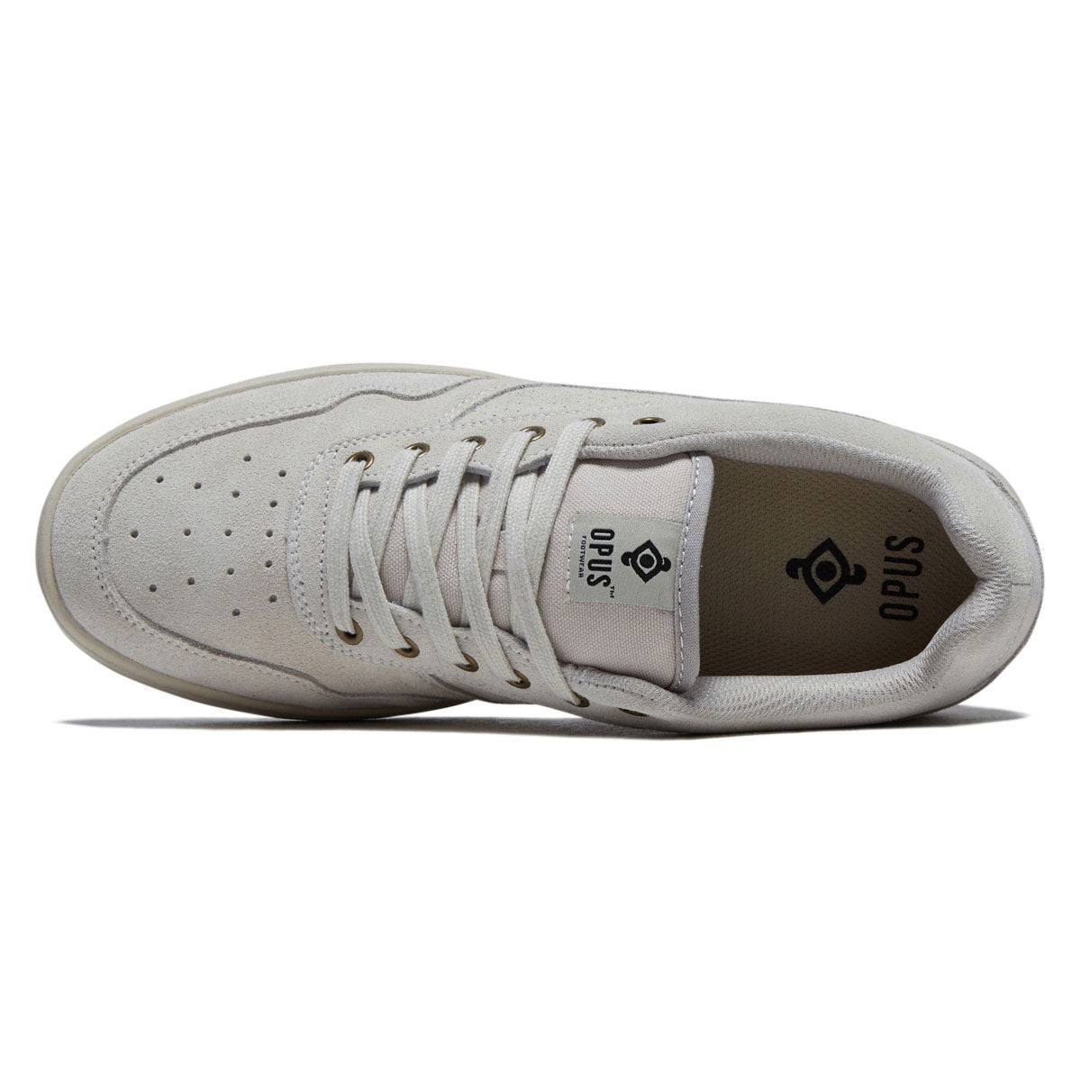 Opus Standard Low Cupsole Shoes - Cream/White image 3