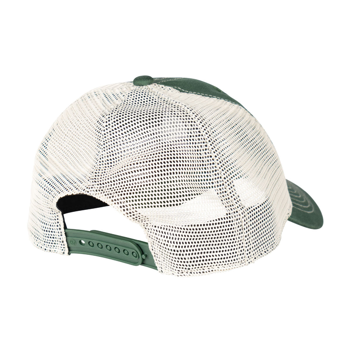 Welcome Barb Contrast Stitch Trucker Hat - Green image 2