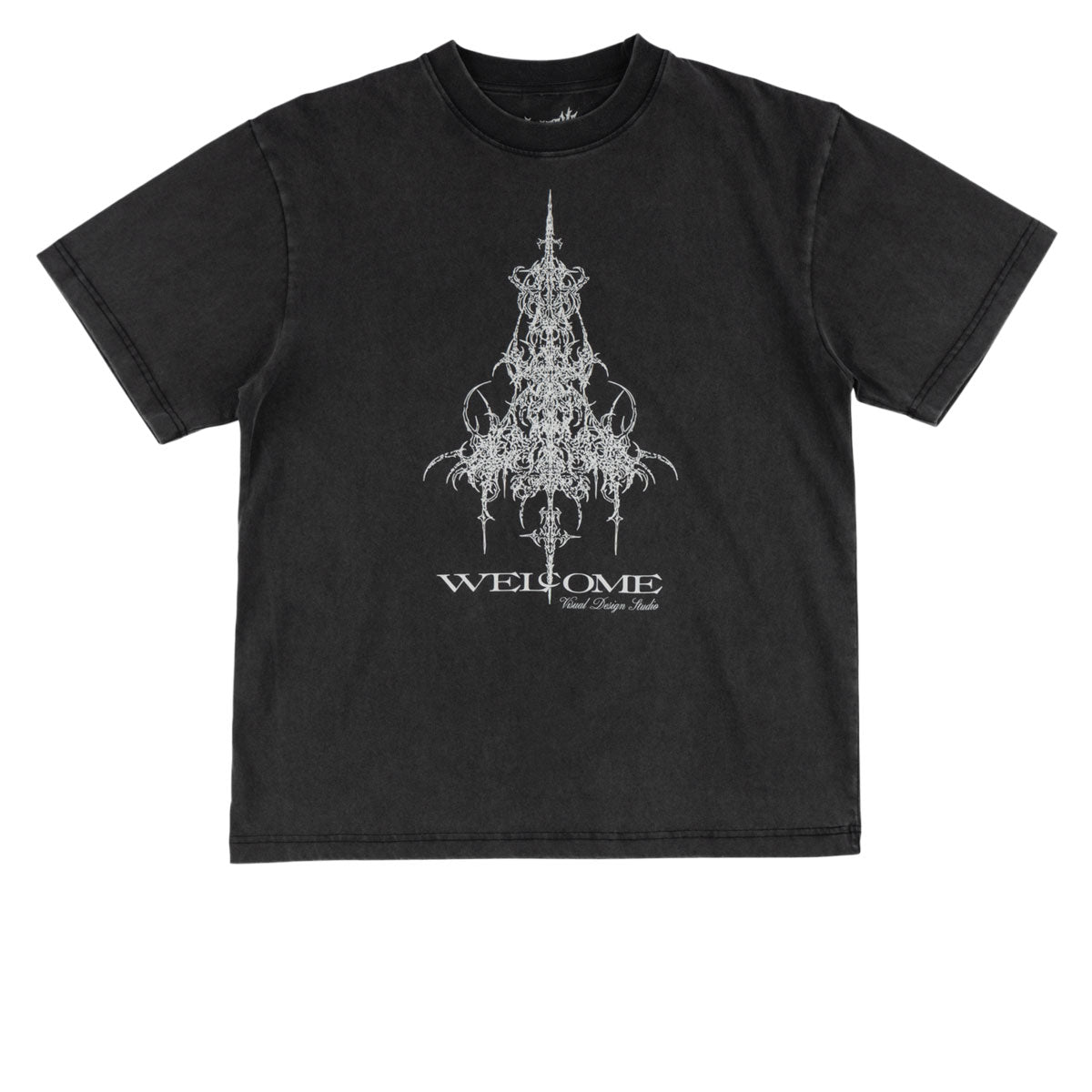 Welcome Chandelier T-Shirt - Vintage Black image 1