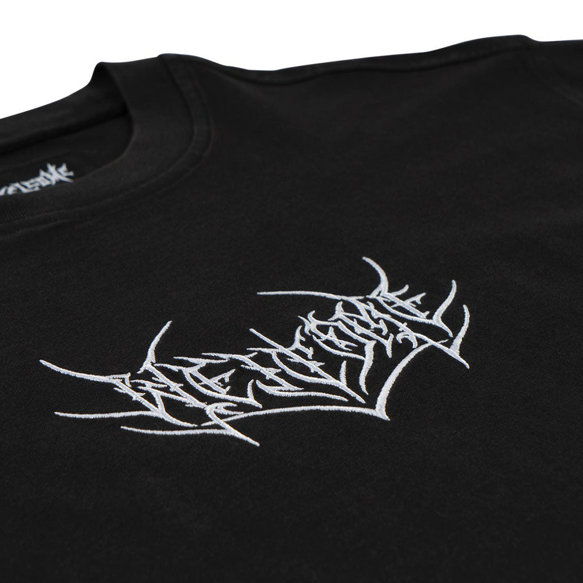 Welcome Splinter Knit T-Shirt - Black image 2