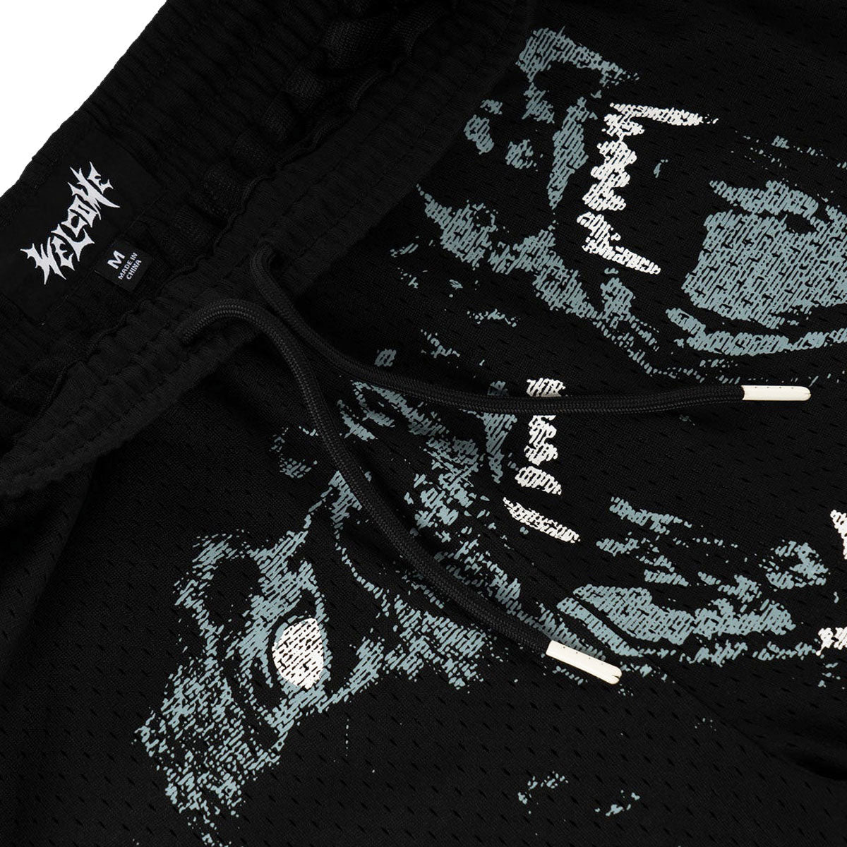 Welcome Woof Mesh Shorts - Black image 3