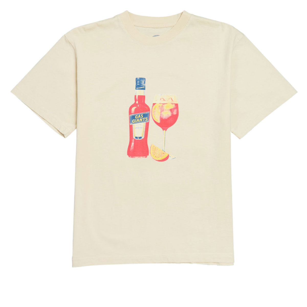 Gas Giants Aperol T-Shirt - Creme image 1