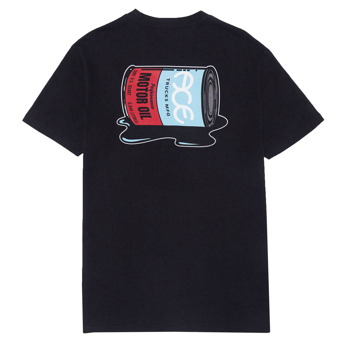 Ace Oil Spill T-Shirt - Black image 1