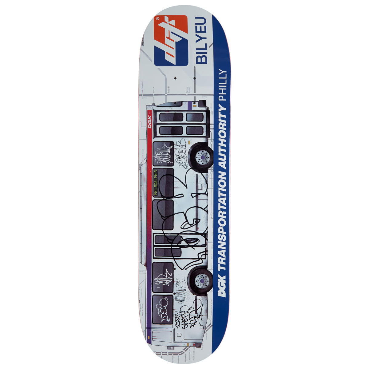 DGK Transportation Bilyeu Skateboard Deck - 7.80