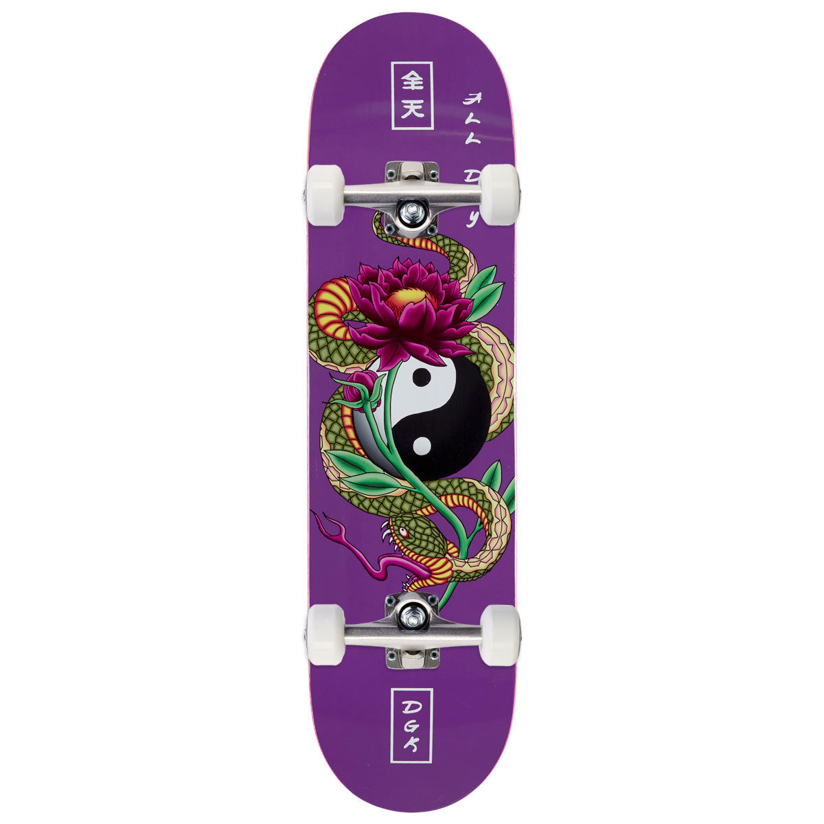 DGK Viper Skateboard Complete - Purple - 8.10