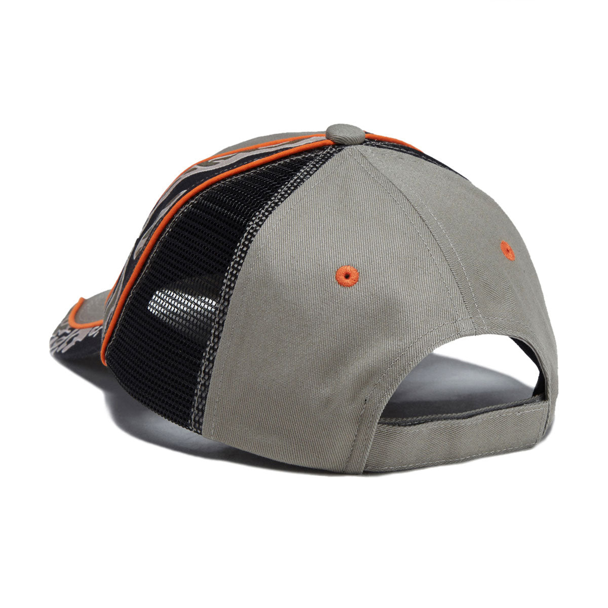 XLarge Red Head Hybrid 6 Panel Hat - Olive image 2