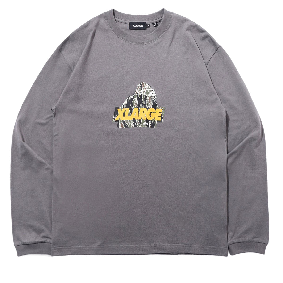 XLarge Urban Logo Long Sleeve T-Shirt - Charcoal image 1