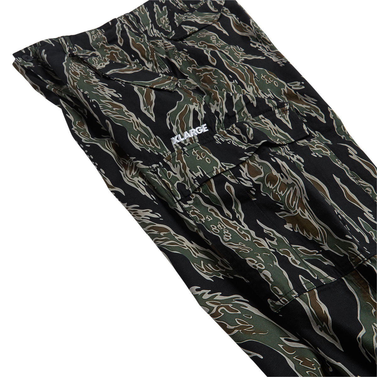 XLarge Label Ripstop Cargo Pants - Olive image 3