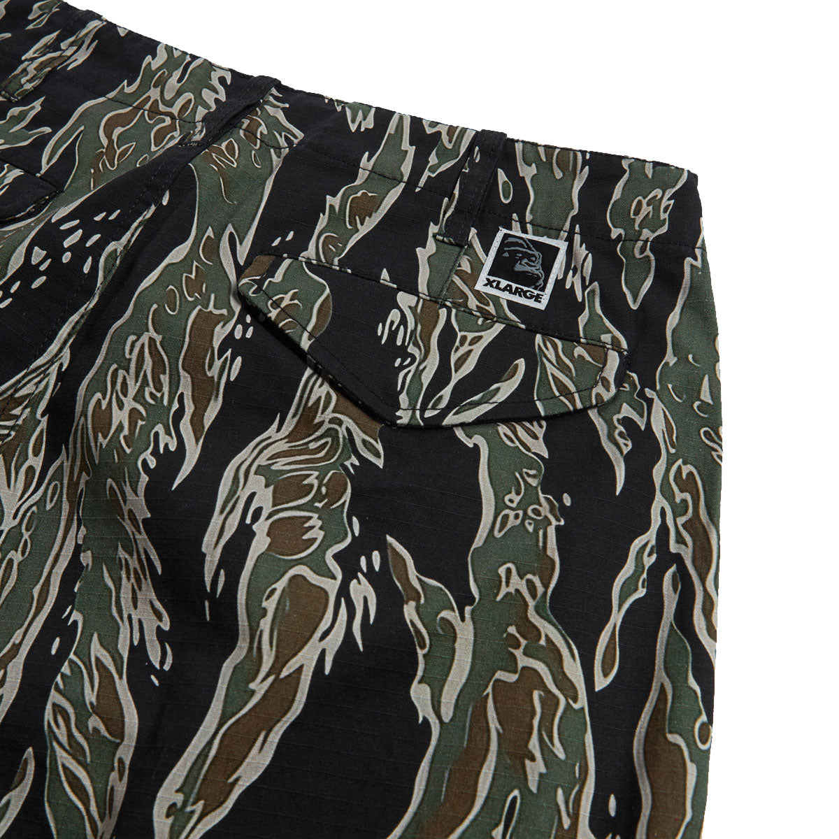 XLarge Label Ripstop Cargo Pants - Olive image 5