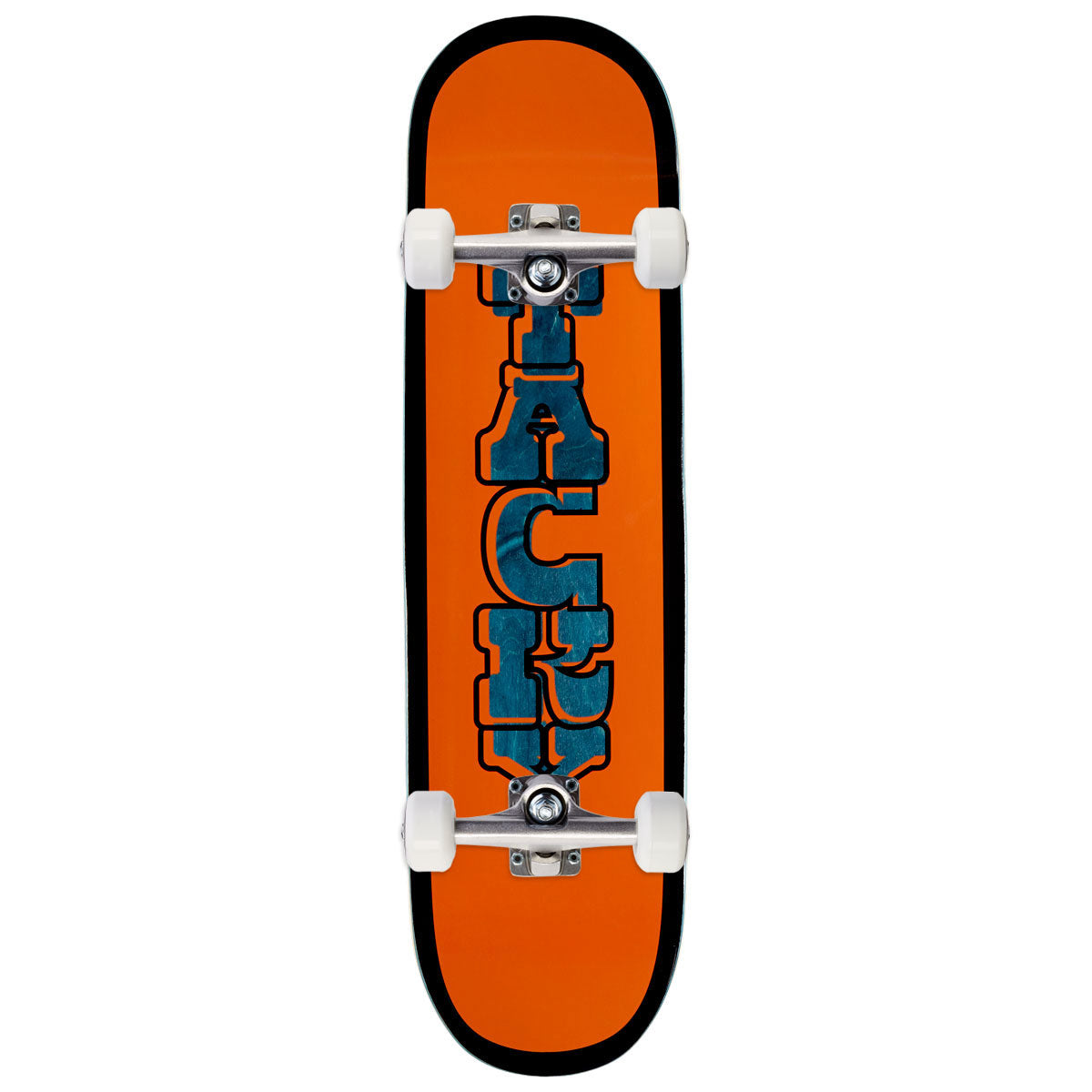 Tacky Joy Factory Stack Skateboard Complete - Orange/Black - 8.125
