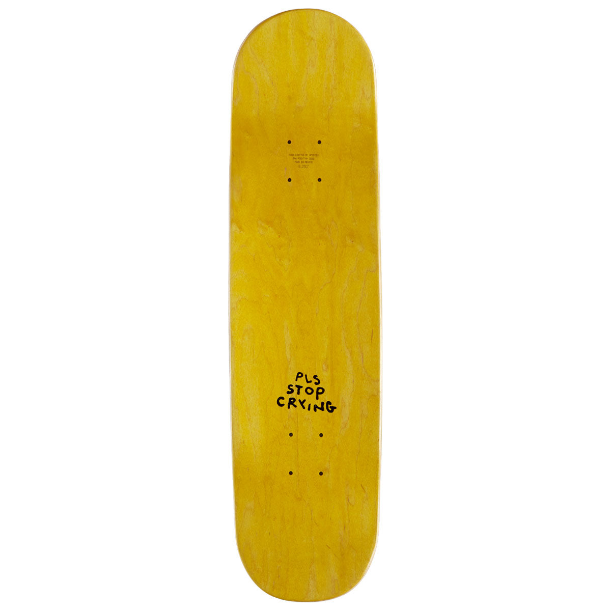 Tacky Joy Factory Stack Skateboard Complete - Brown/Yellow - 8.25