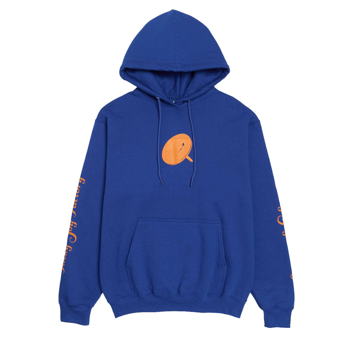Tacky Joy Factory Script Hoodie - Blue/Orange image 1