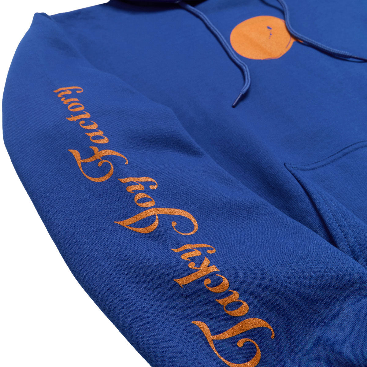 Tacky Joy Factory Script Hoodie - Blue/Orange image 2