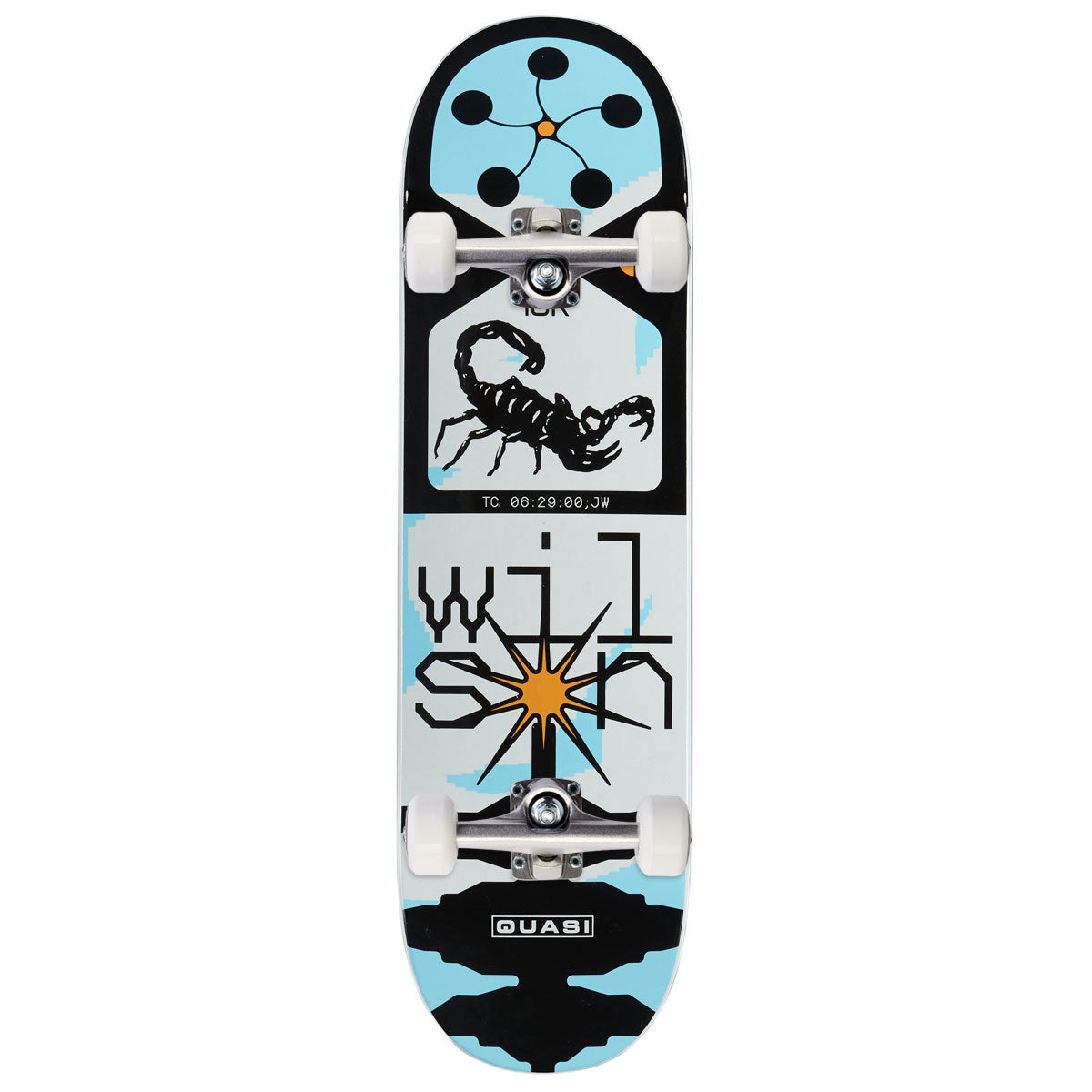 Quasi Wilson Y2K Skateboard Complete - 8.75