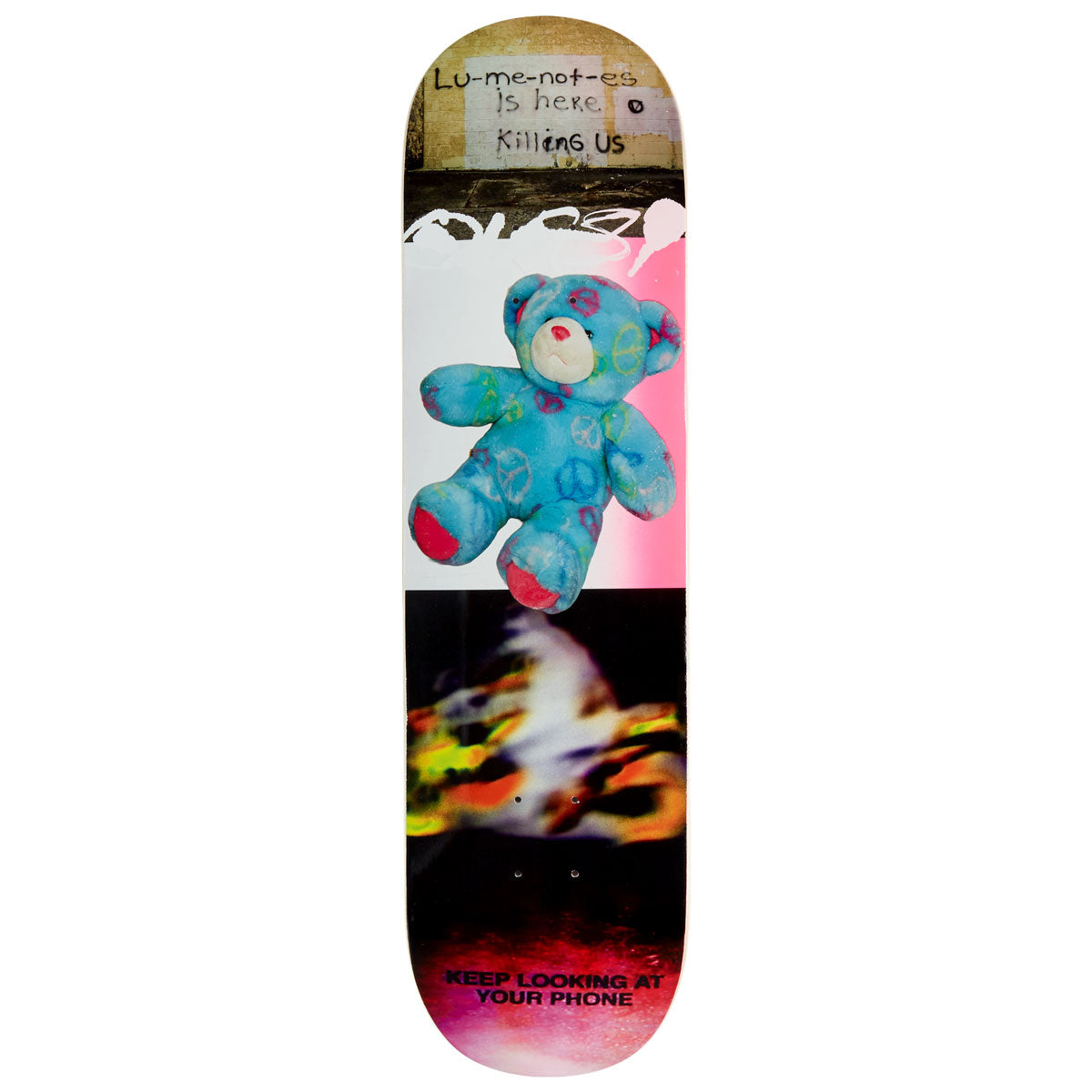 Quasi Illuminati Skateboard Deck - 8.25