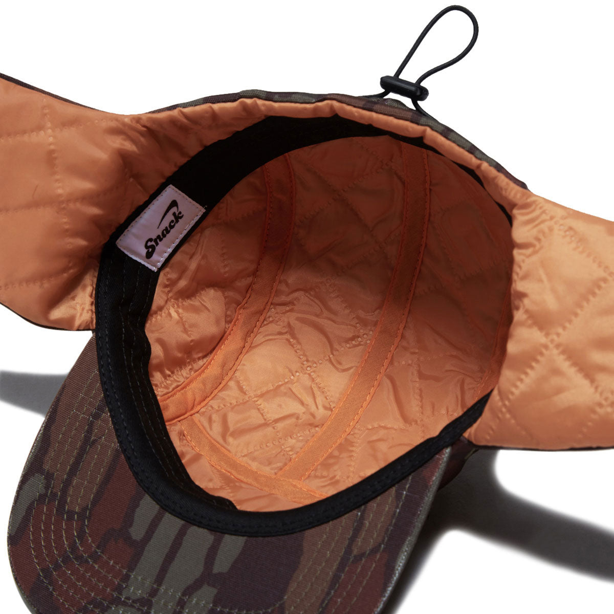 Snack Earflap Hat - Bark Camo image 3