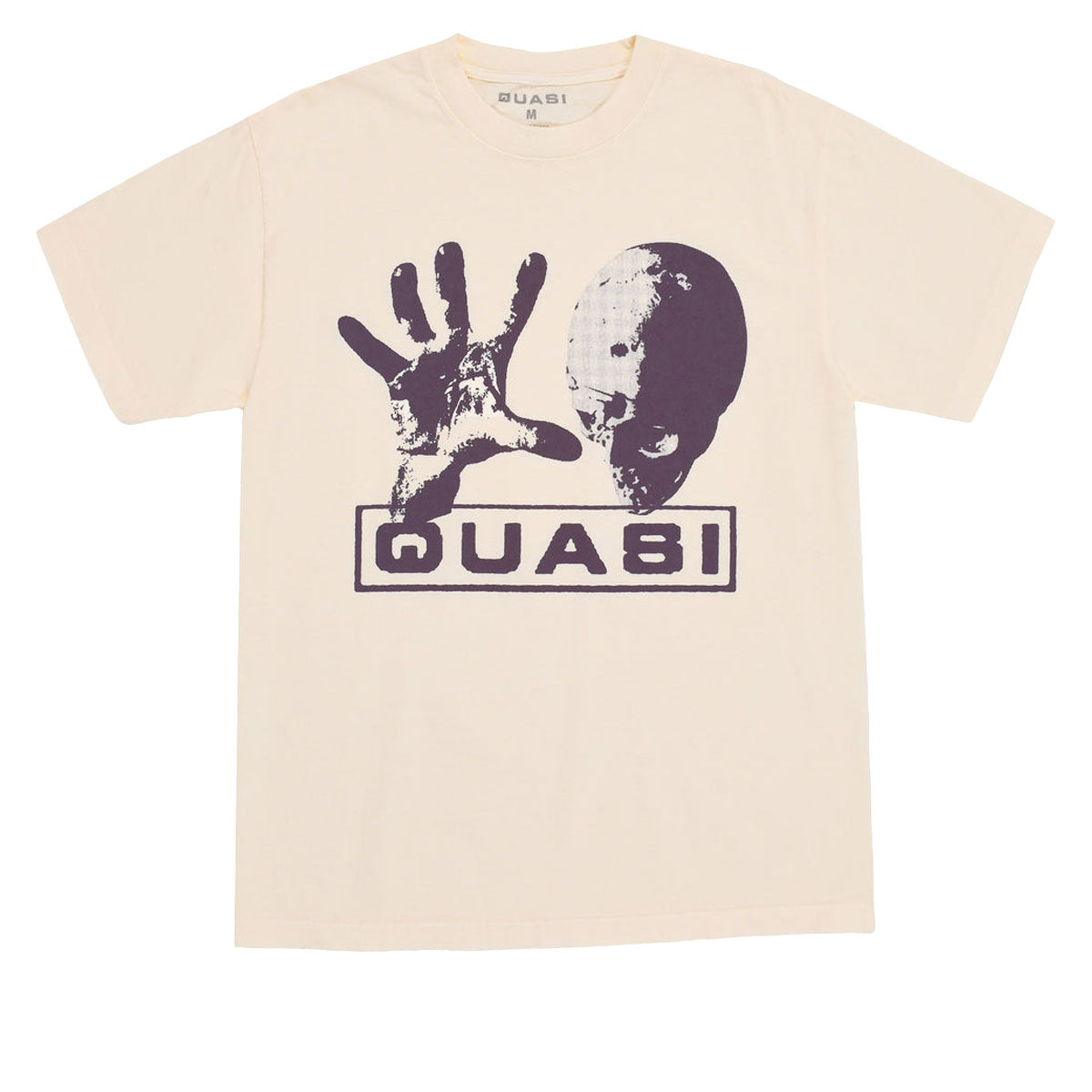 Quasi Void T-Shirt - Faded Cream image 1
