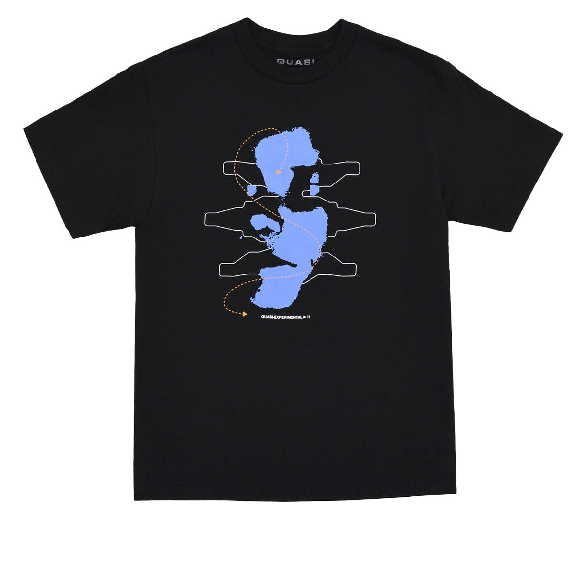 Quasi Sleeper T-Shirt - Black image 1