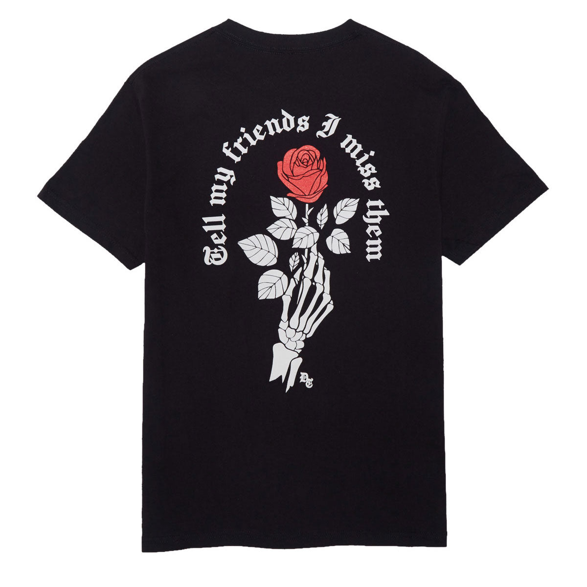 Designer Trash Tell Your Friends T-Shirt - Black image 1