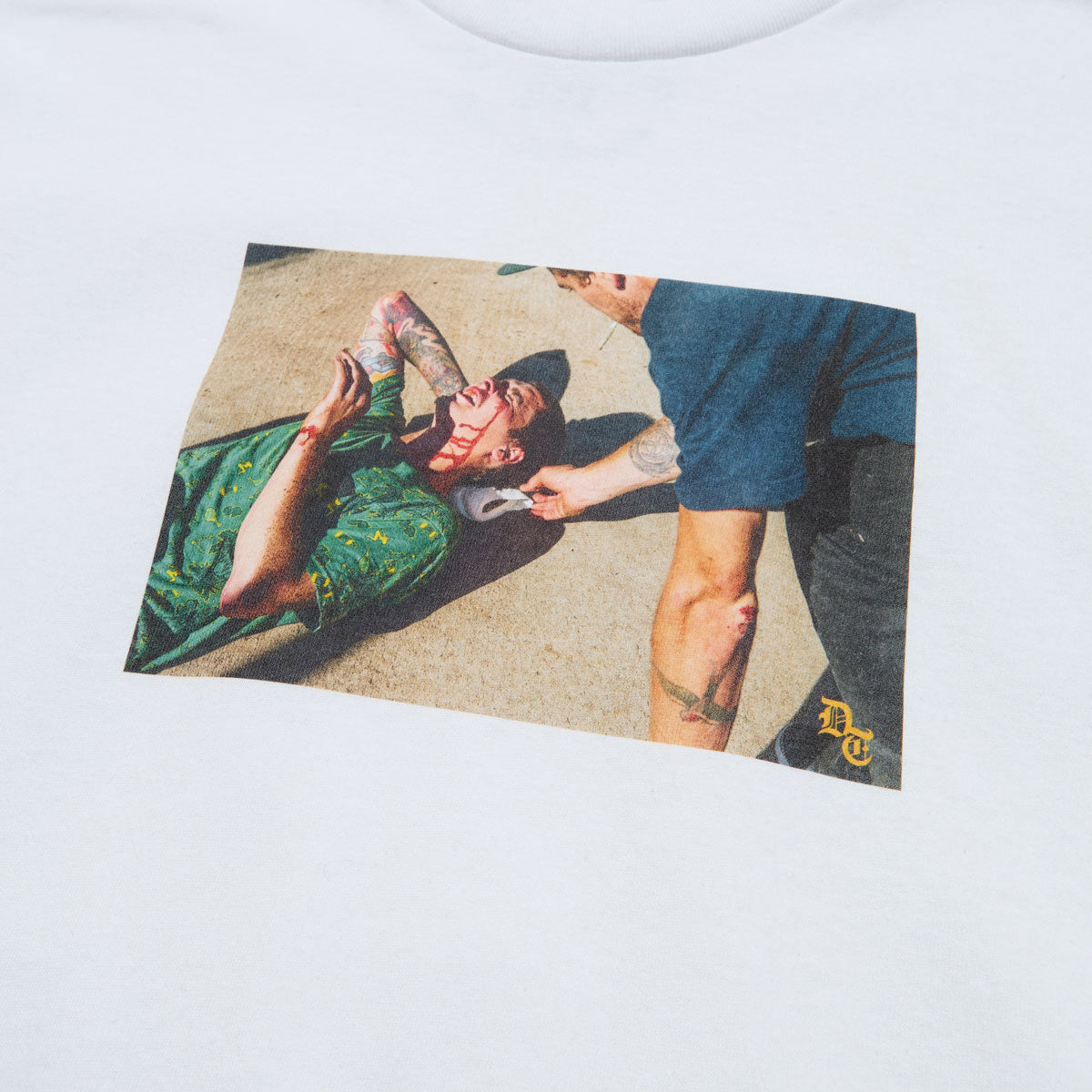 Designer Trash Wasted T-Shirt - White image 2