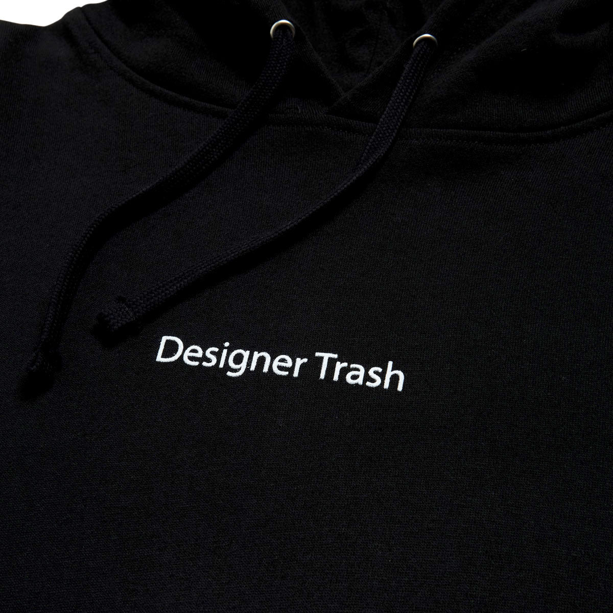 Designer Trash Hoodie - Black image 2