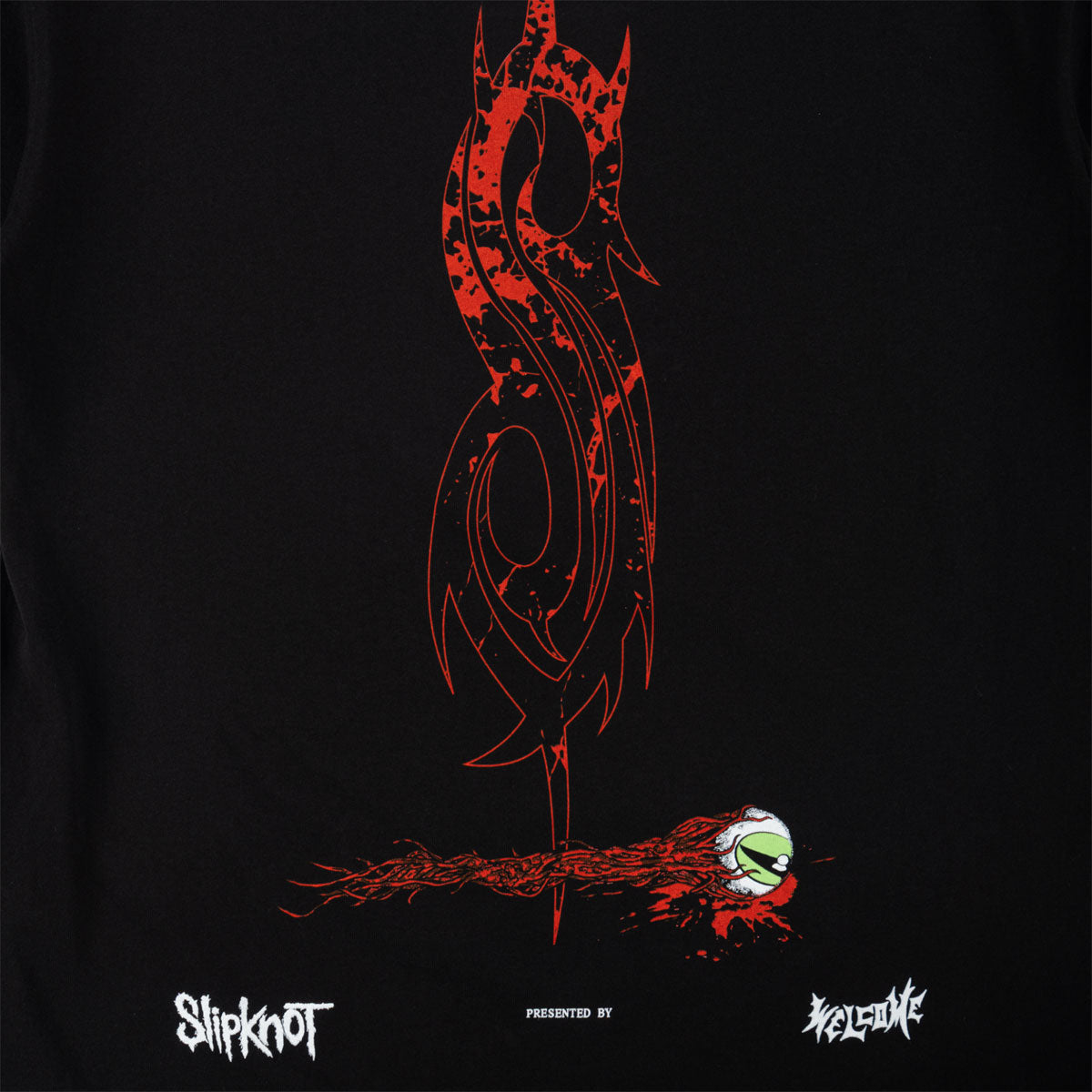 Welcome x Slipknot Spit It Out T-Shirt - Black image 4