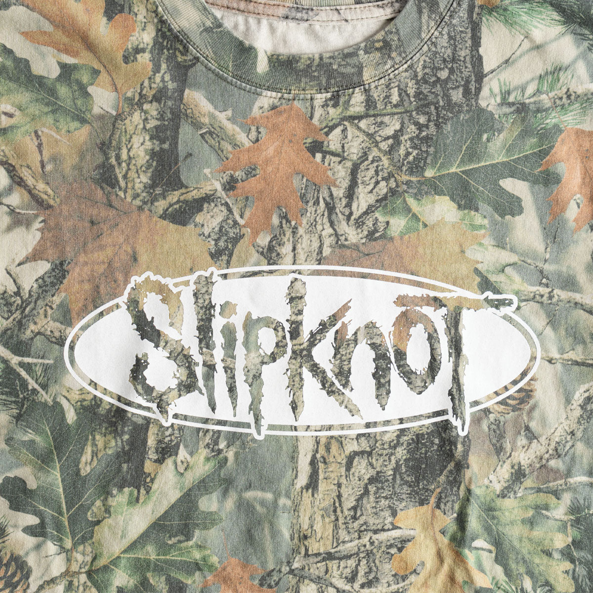 Welcome x Slipknot Oval Camo T-Shirt - Camo image 3
