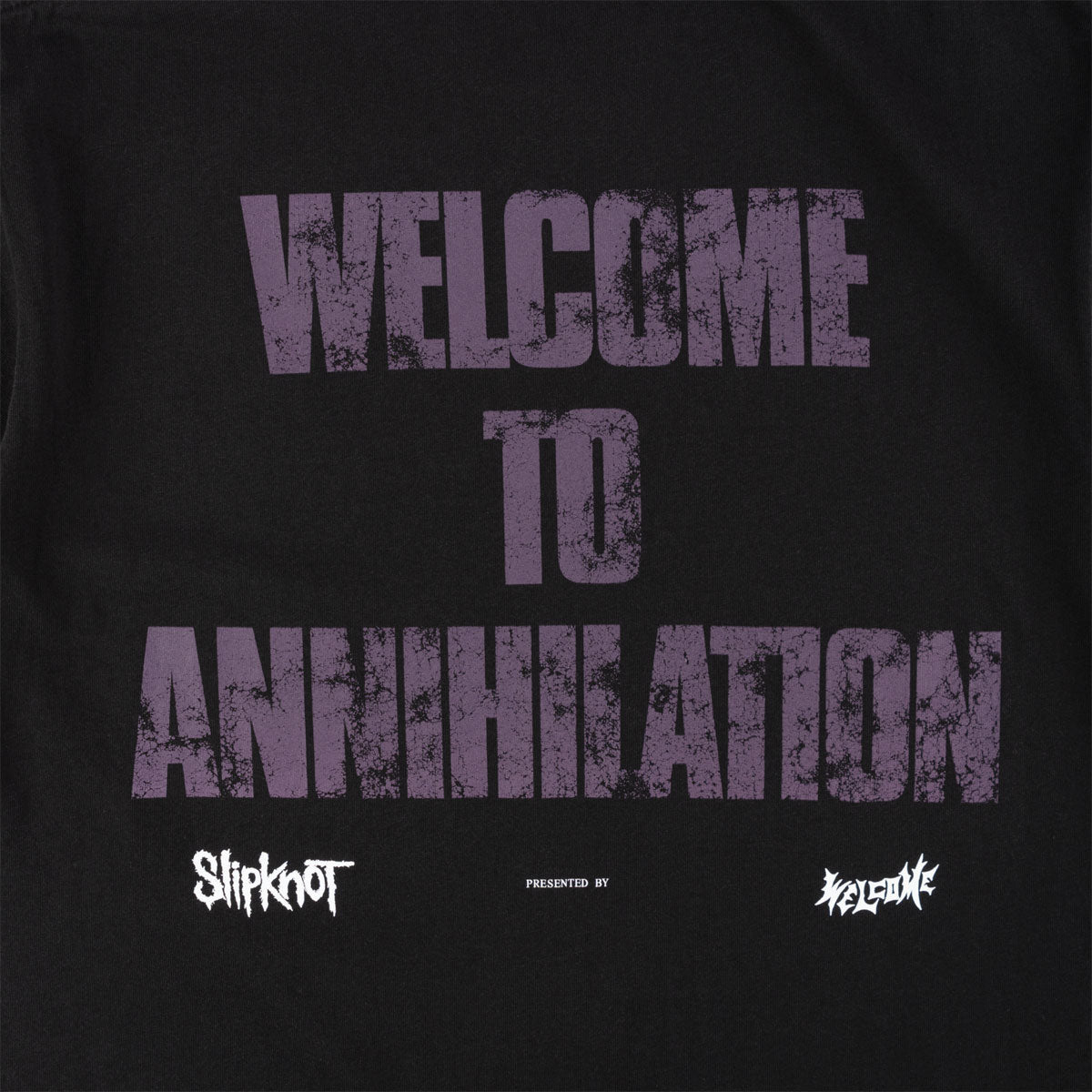 Welcome x Slipknot Annihilation T-Shirt - Black image 4
