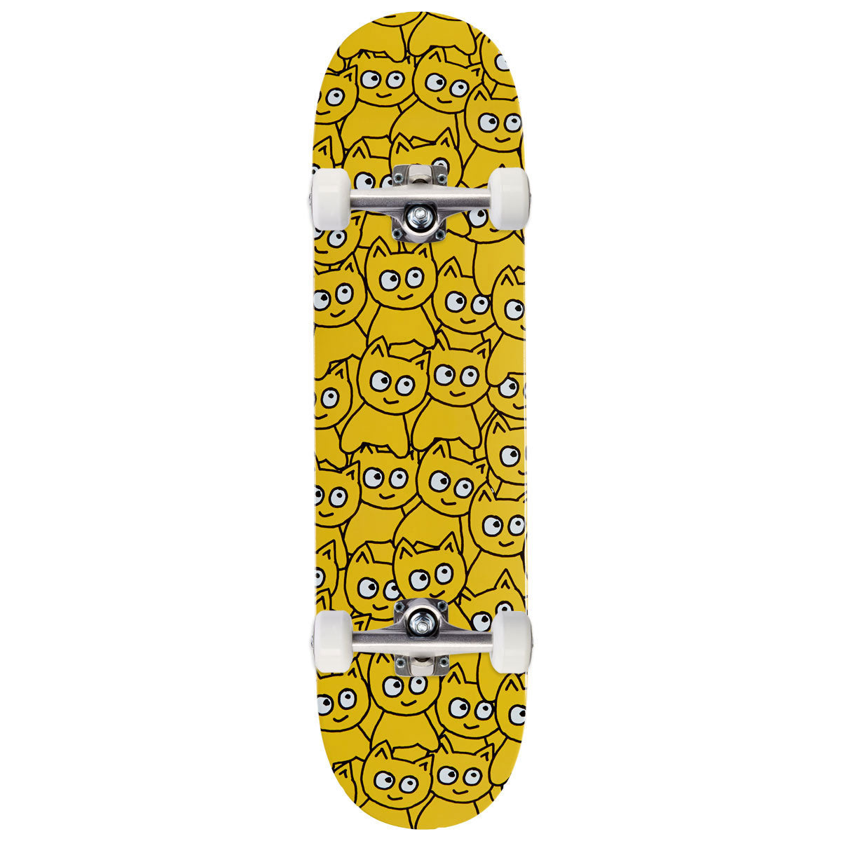Meow Sticker Pile OG Skateboard Complete - 8.25