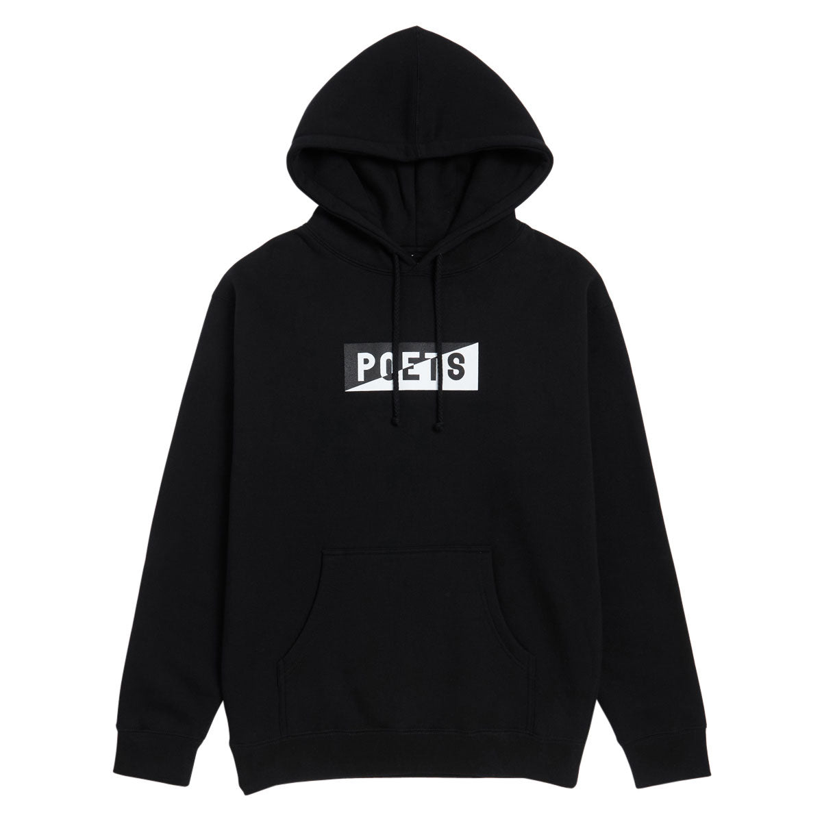 Poets Cinzano Screened Hoodie - Black image 1