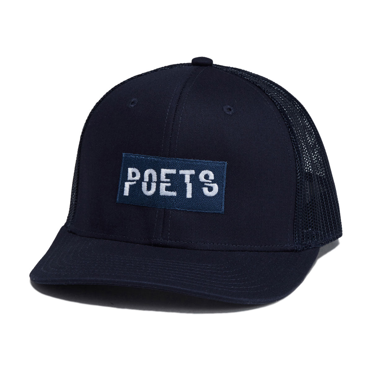 Poets OG Split Trucker Hat - Black image 1