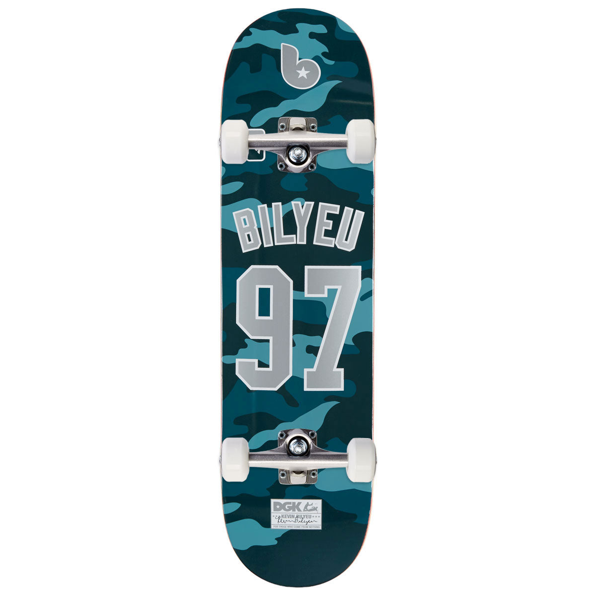 DGK Major League 3 Bilyeu Skateboard Complete - 8.25