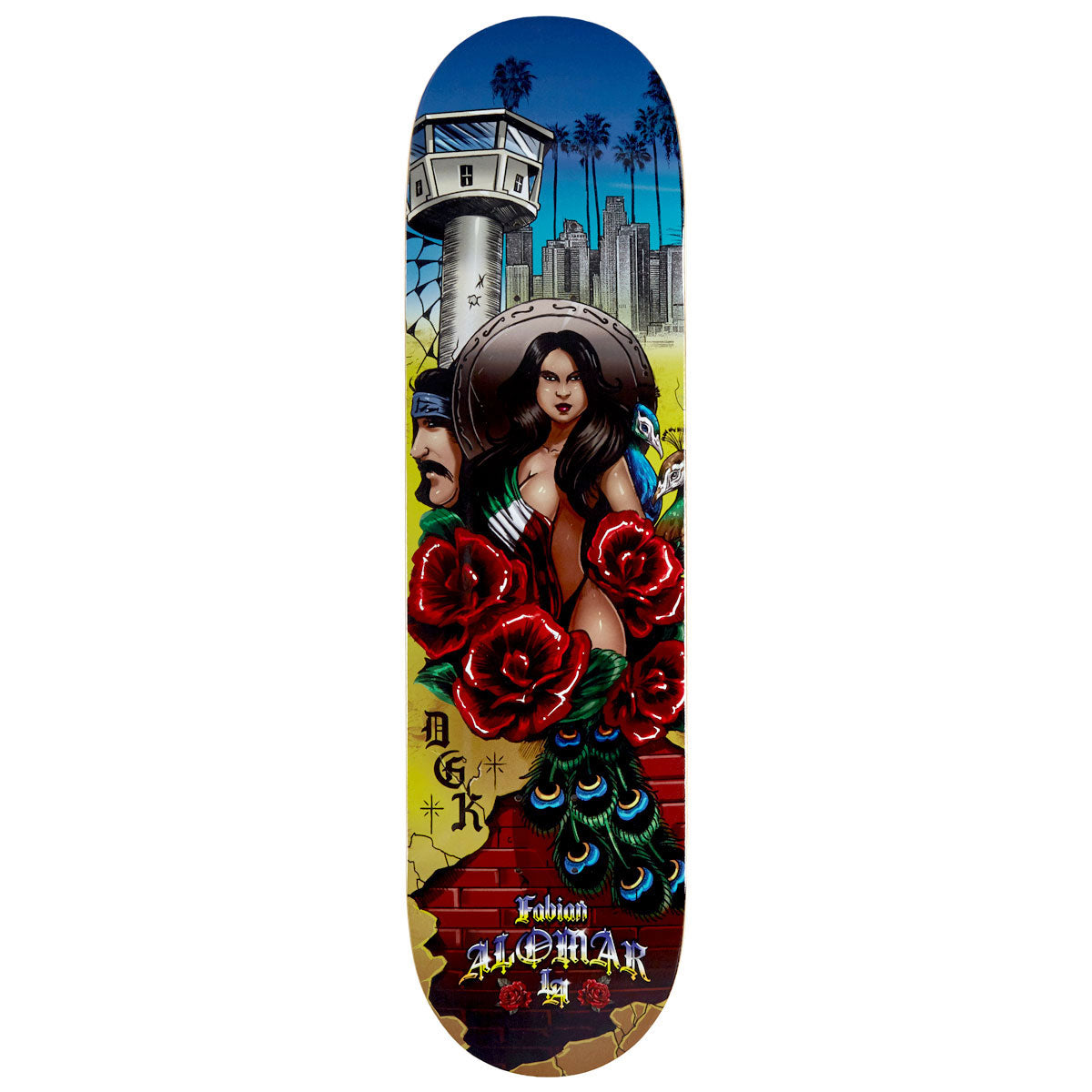 DGK Street Soldier Fabian Alomar Skateboard Deck - 8.00