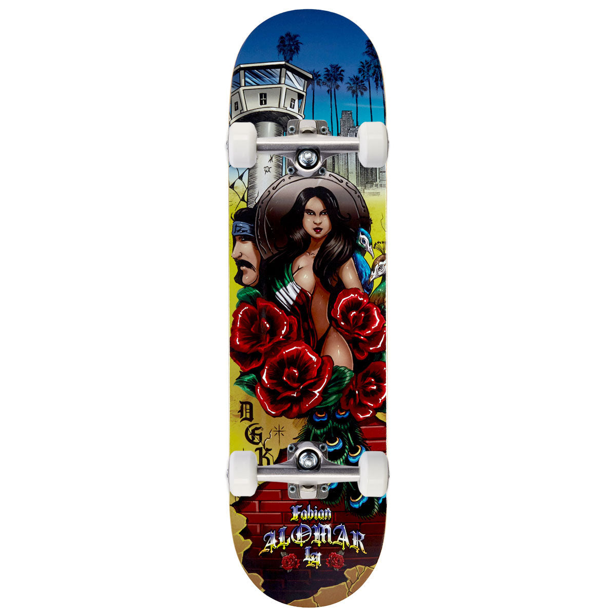 DGK Street Soldier Fabian Alomar Skateboard Complete - 8.25