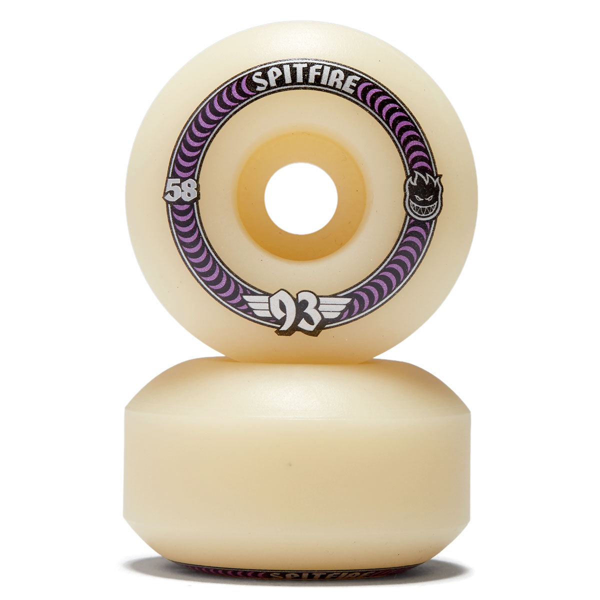 Spitfire F4 93d Classics Skateboard Wheels - Natural - 58mm image 2
