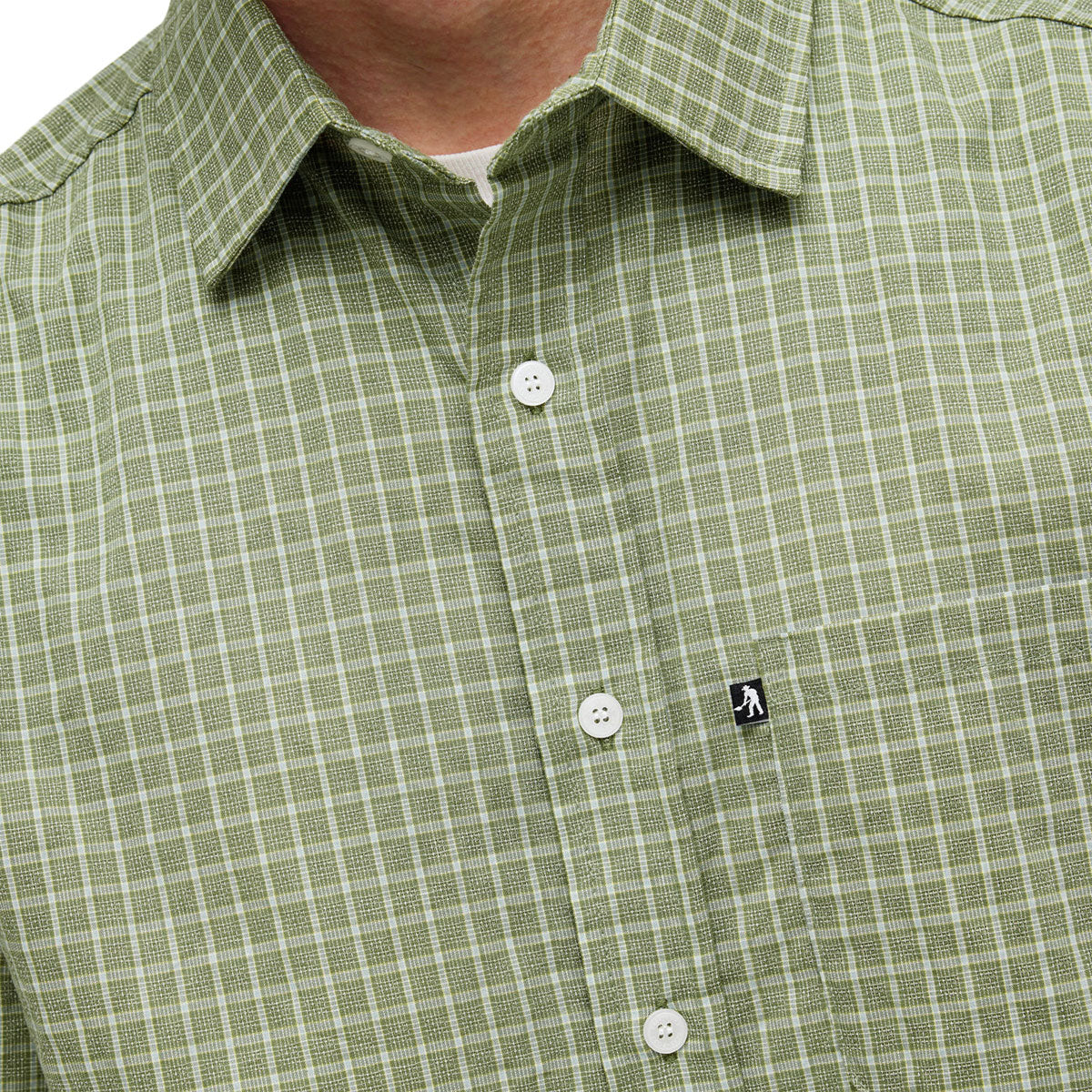 Passport Workers Check Shirt - Sage image 4