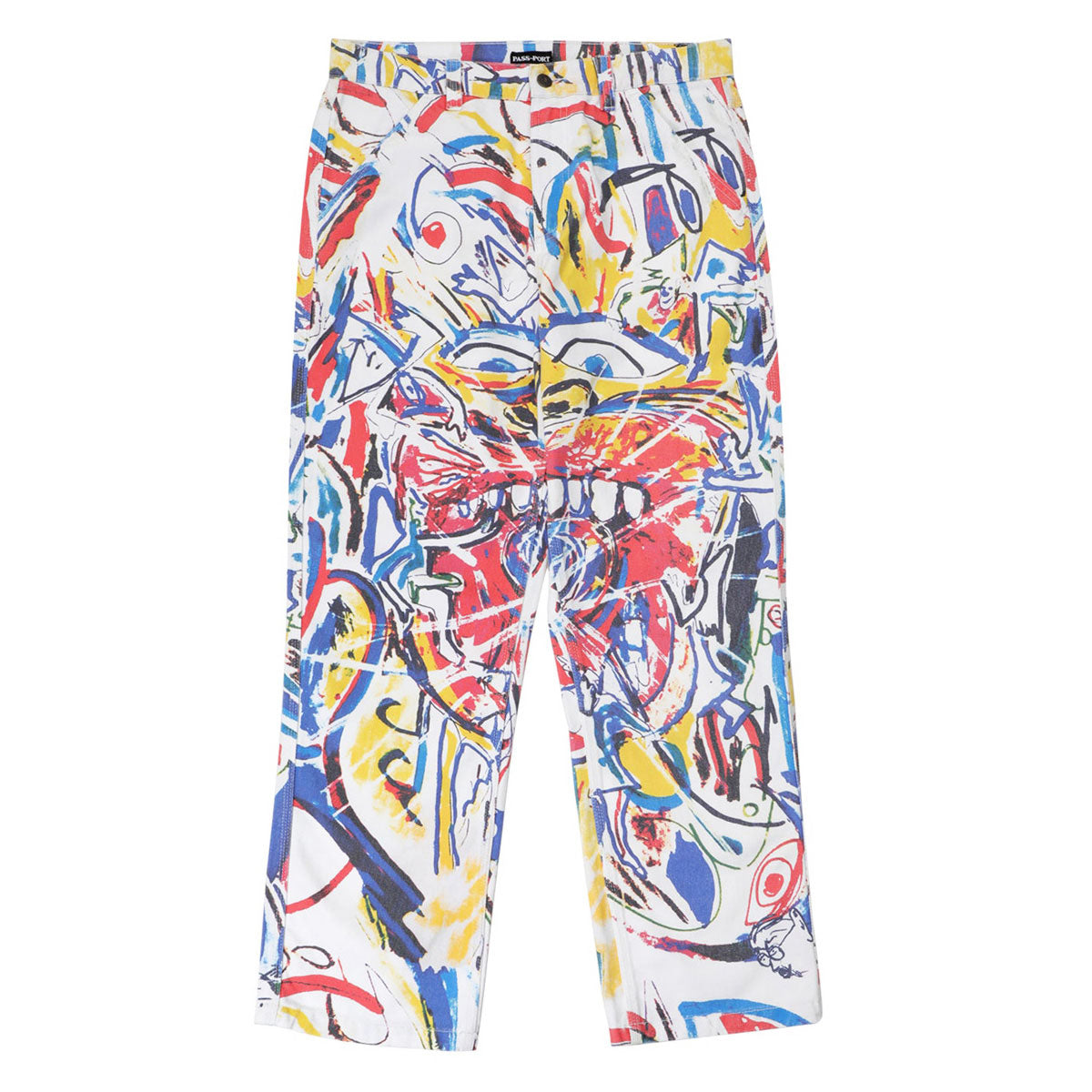 Passport Goes Around Workers Club Classic Jeans - Multi image 1