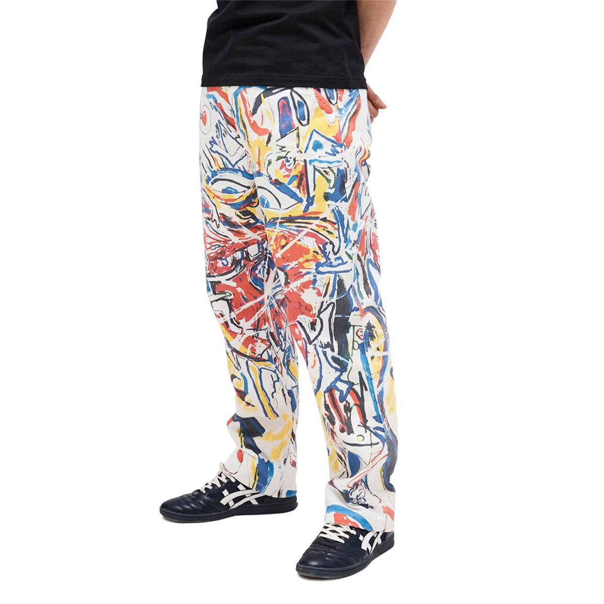 Passport Goes Around Workers Club Classic Jeans - Multi image 2