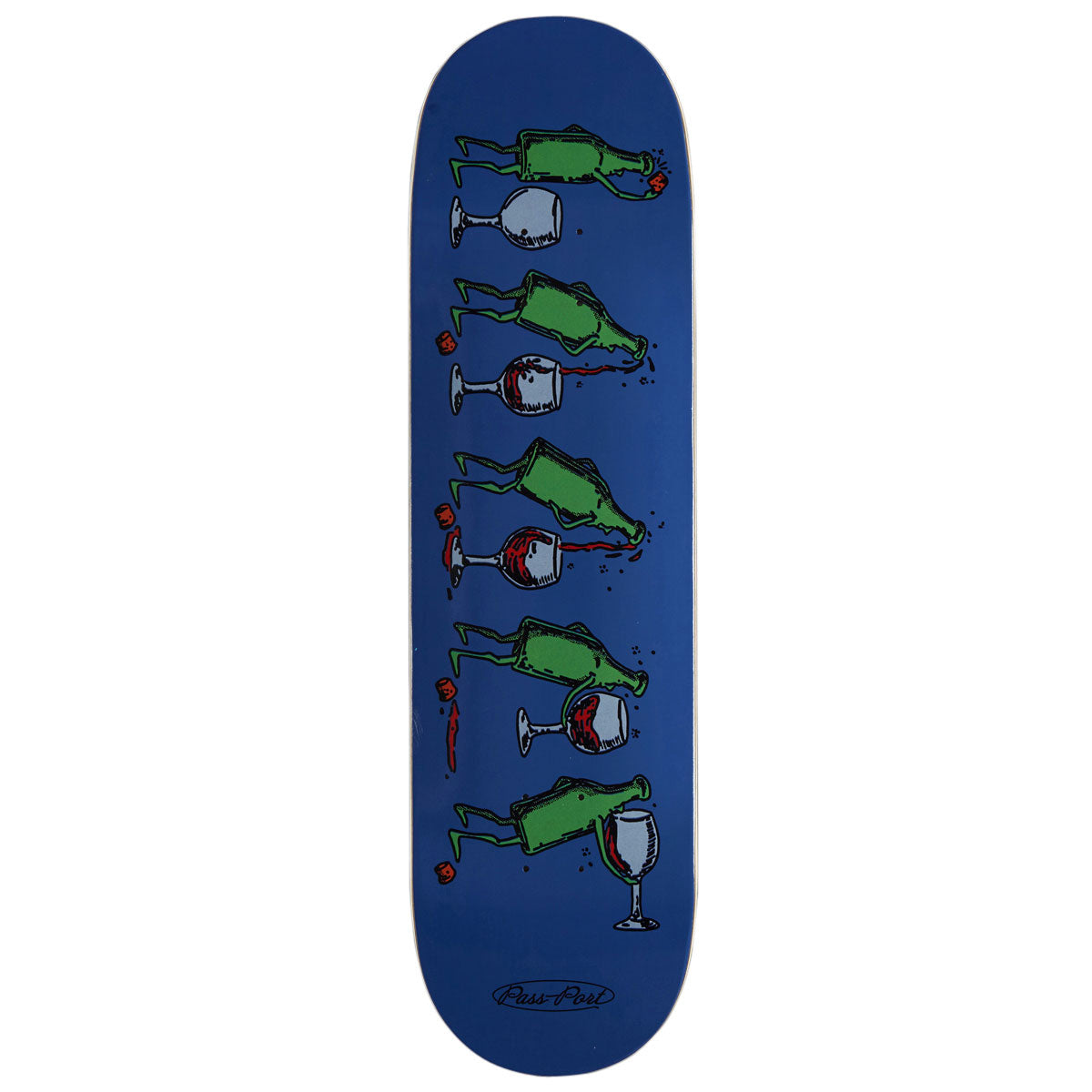 Passport Over It Series On The Bottle Skateboard Deck - 8.50