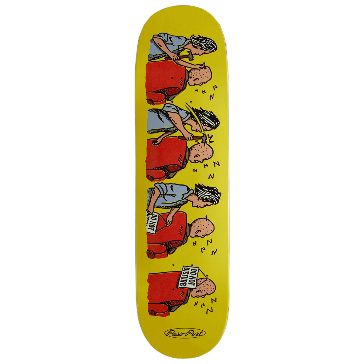 Passport Over It Series DND Skateboard Deck - 8.25