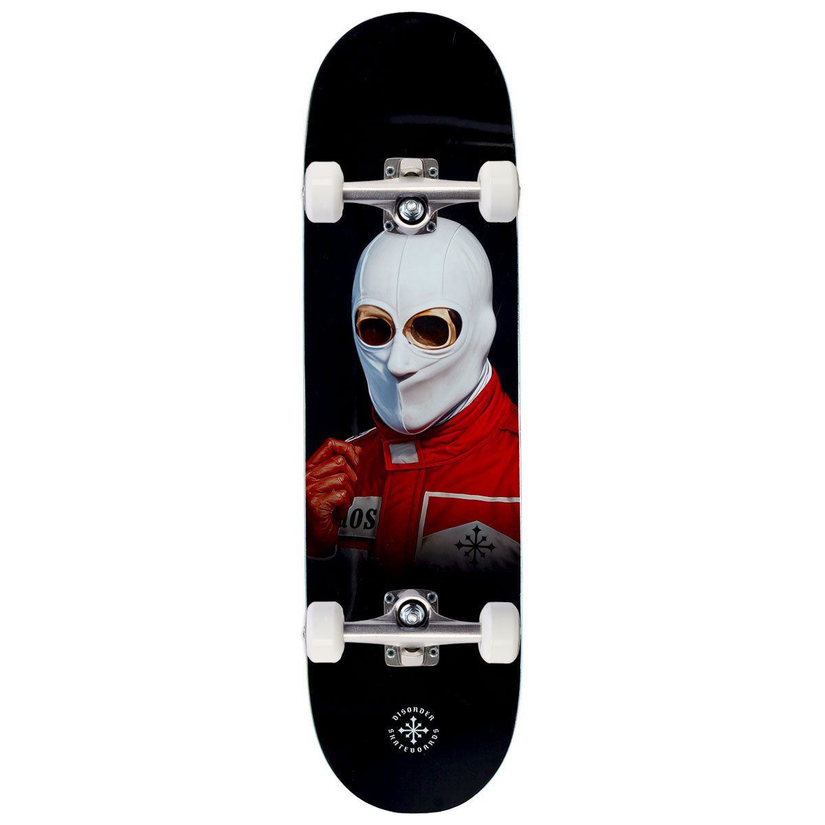 Disorder Racer Skateboard Complete - Black - 8.25