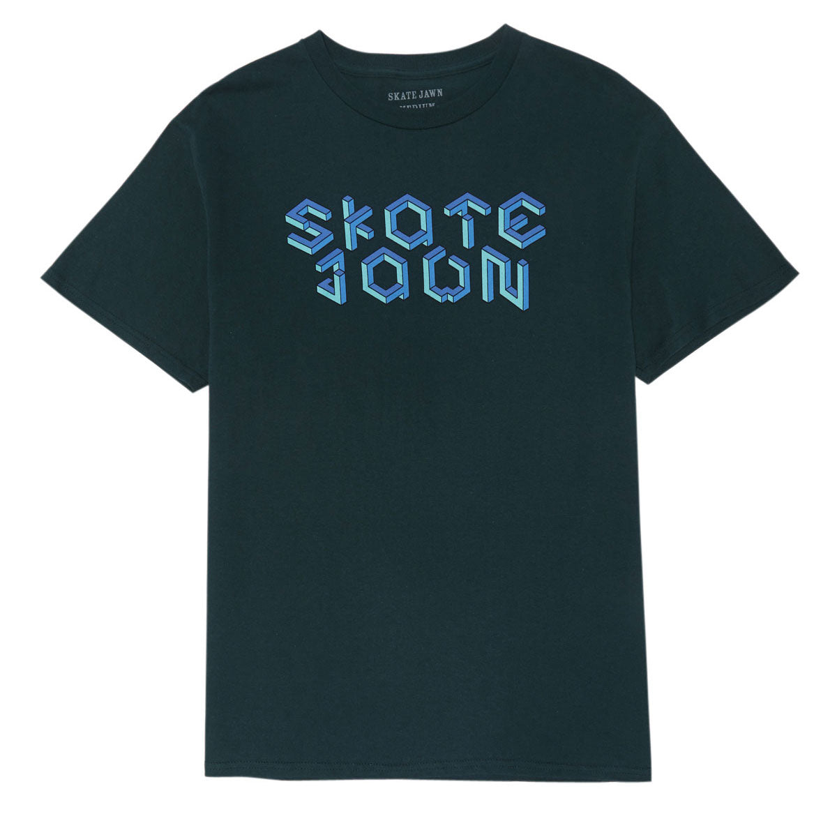 Skate Jawn Isometric T-Shirt - Green image 1