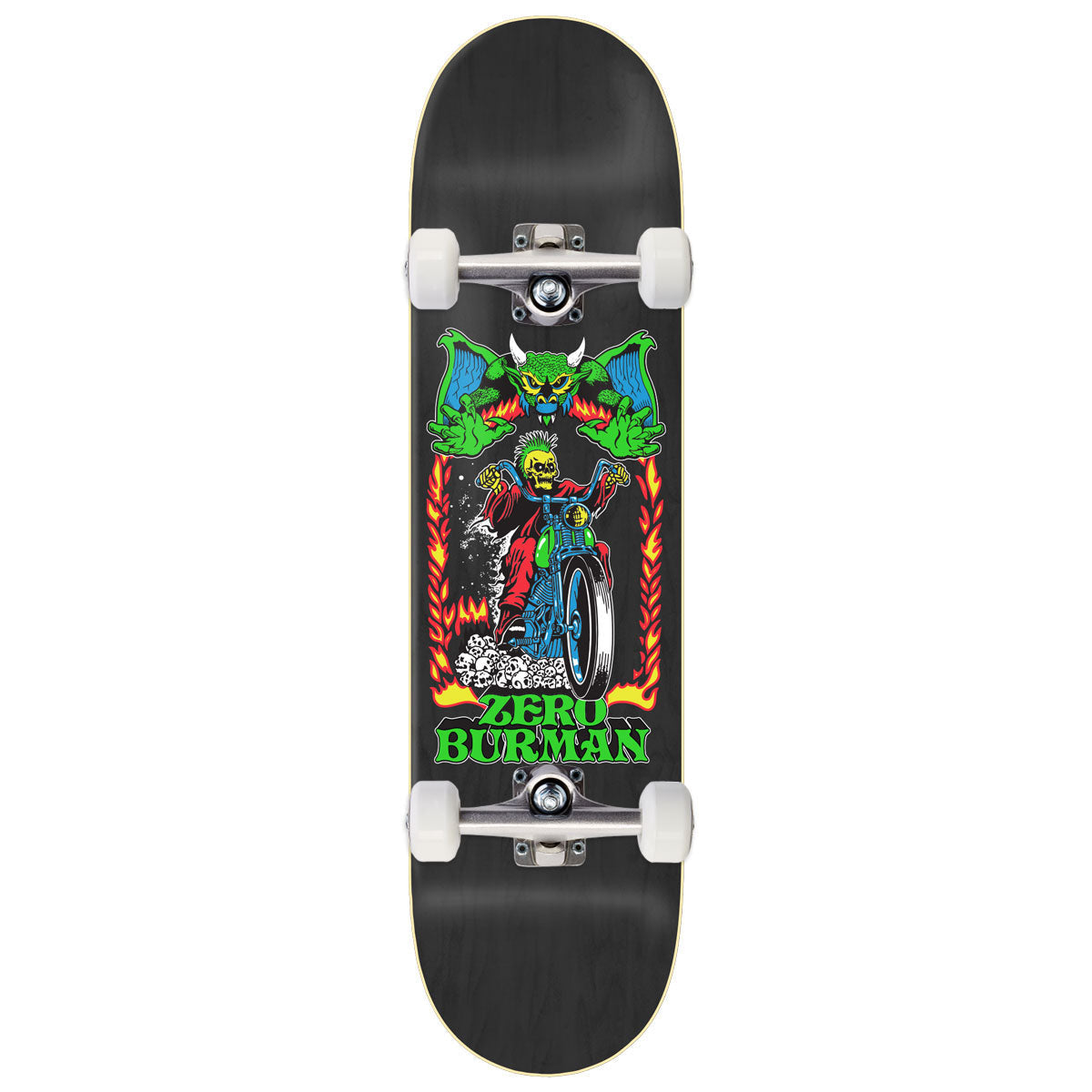 Zero Hell Ride Burman Skateboard Complete - 8.25